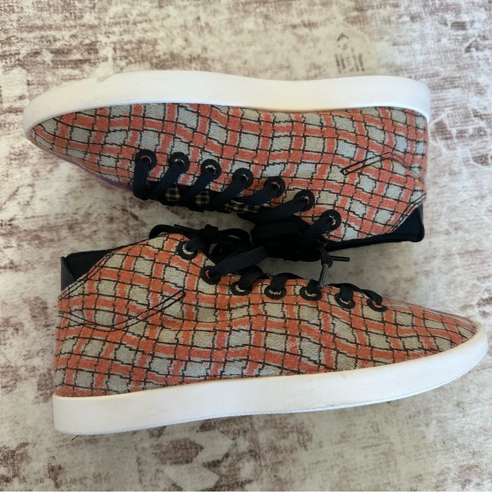 AllBirds WPM Womens Sz US 10 Wool Piper Mids Split Tartan Plaid‎ Limited Edition
